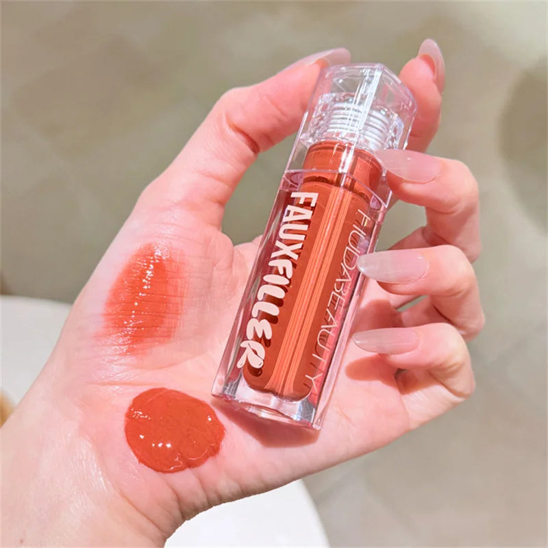 8Color Lip Liner Pen Set Long-Lasting Waterproof Sweatproof Easy Coloring Non-Fading Color Rendering Lip Gloss Set Beauty Makeup