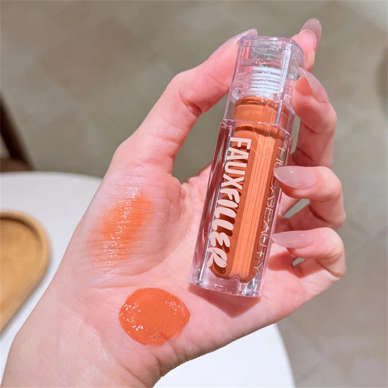 8Color Lip Liner Pen Set Long-Lasting Waterproof Sweatproof Easy Coloring Non-Fading Color Rendering Lip Gloss Set Beauty Makeup